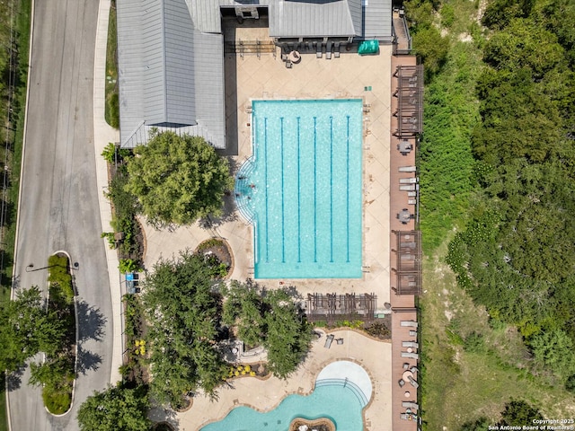 22715 Colibries, San Antonio, TX 78261 - aerial view of a pool