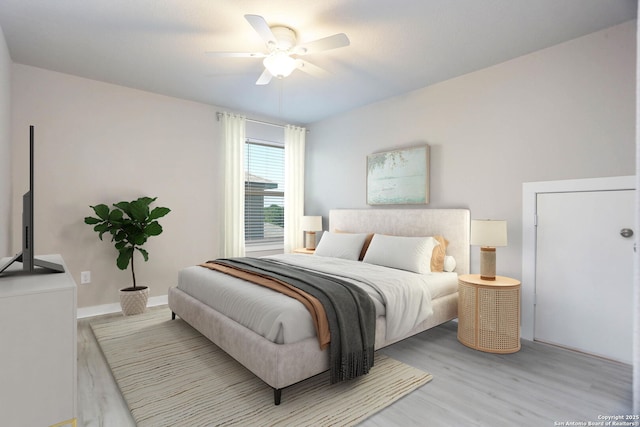 14946 Costa Leon, San Antonio, TX 78245 - bedroom featuring light wood-style floors and ceiling fan
