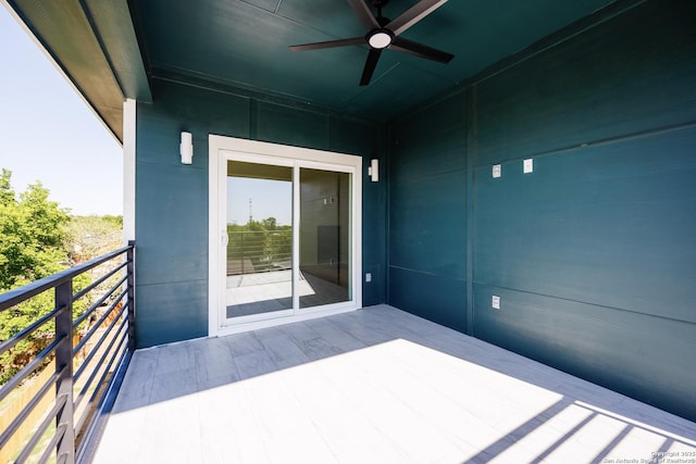 326 Cactus, San Antonio, TX 78203 - patio / terrace with a ceiling fan