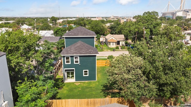 326 Cactus, San Antonio, TX 78203 - drone / aerial view