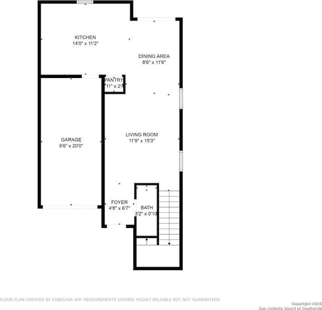 326 Cactus, San Antonio, TX 78203 - view of room layout