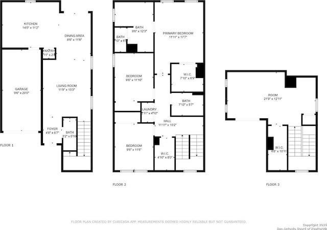 326 Cactus, San Antonio, TX 78203 - view of property floor plan
