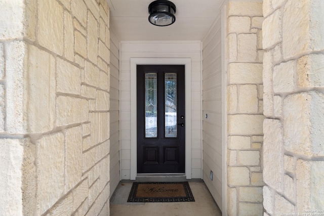 9915 Mustang Isle, San Antonio, TX 78254 - view of exterior entry featuring stone siding