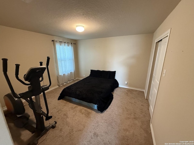 15530 Gray Catbird, San Antonio, TX 78253 - carpeted bedroom featuring a textured ceiling and baseboards