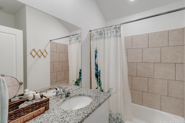 10626 Erinita, Converse, TX 78109 - full bath featuring vanity and shower / tub combo with curtain