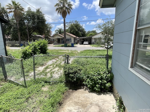 231 Carroll, San Antonio, TX 78225 - view of yard