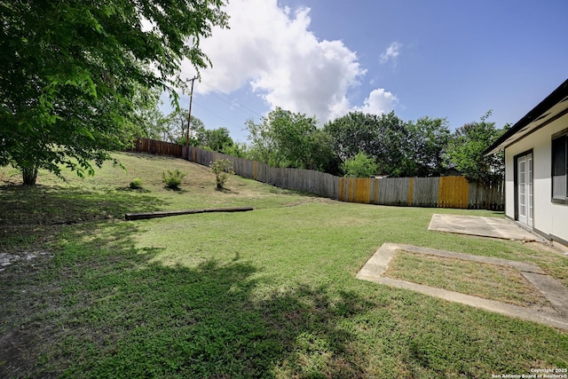 9818 Balanced Rock, Converse, TX 78109 - fenced backyard with a patio