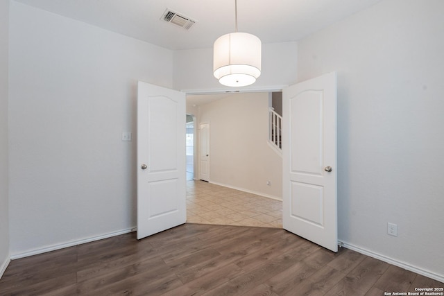 20131 Silver, San Antonio, TX 78259 - unfurnished room featuring wood finished floors and baseboards