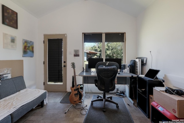 4914 Neer Ave, San Antonio, TX 78213 - office featuring lofted ceiling