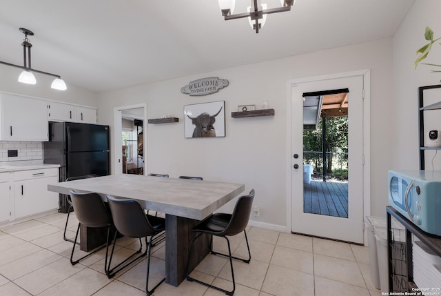 4914 Neer Ave, San Antonio, TX 78213 - dining area with light tile patterned flooring
