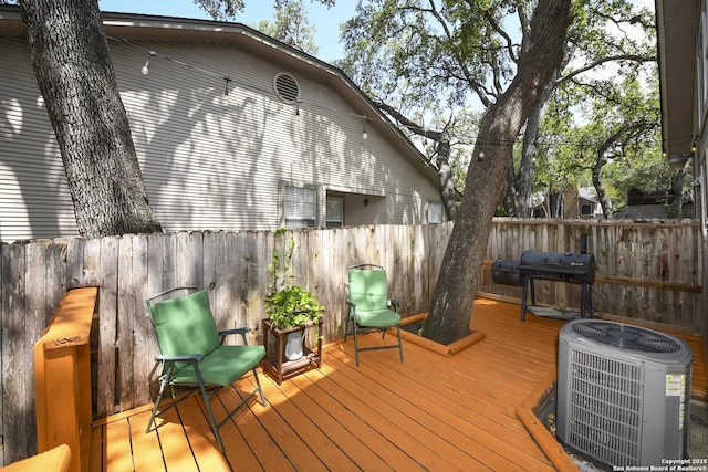 9536 W Dover Rdg, San Antonio, TX 78250 - deck featuring grilling area