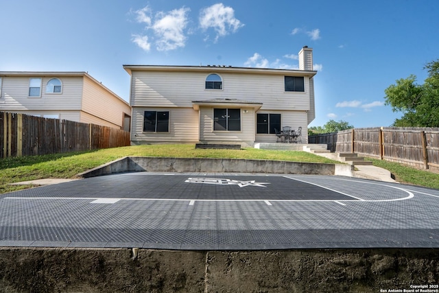 9534 Anderson Way, Converse, TX 78109 - uncovered parking lot with a fenced backyard