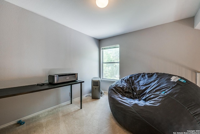 9406 Gillcross, San Antonio, TX 78250 - living area with carpet flooring and baseboards