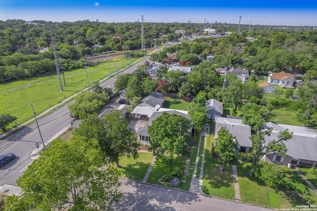 110 W Hermine Blvd, San Antonio, TX 78212 - aerial overview of property's location with nearby suburban area