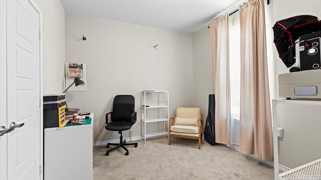 6314 Hibiscus Fls, San Antonio, TX 78218 - carpeted home office featuring baseboards