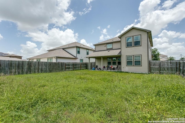 6723 Dashmoor, San Antonio, TX 78244 - rear view of house featuring a fenced backyard