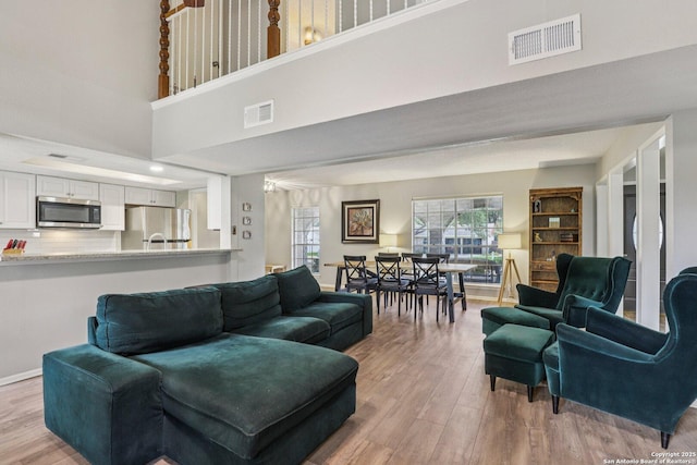 2019 Crooked, San Antonio, TX 78232 - living area with light wood finished floors