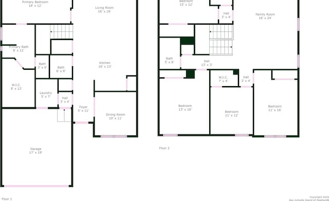 702 Pelican Pt, San Antonio, TX 78221 - view of property floor plan