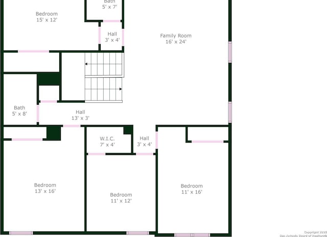702 Pelican Pt, San Antonio, TX 78221 - view of property floor plan
