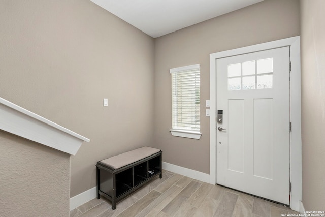 7934 Teak Ln, San Antonio, TX 78209 - entrance foyer with wood finish floors and baseboards