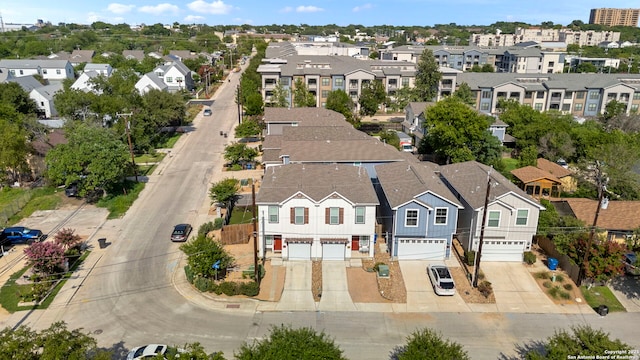 7934 Teak Ln, San Antonio, TX 78209 - aerial perspective of suburban area