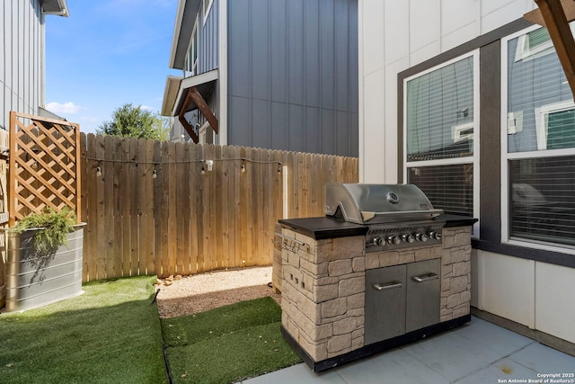 7934 Teak Ln, San Antonio, TX 78209 - view of patio featuring area for grilling