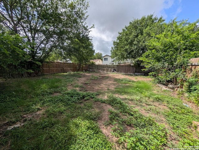 9434 Valley Rock, San Antonio, TX 78250 - view of fenced backyard