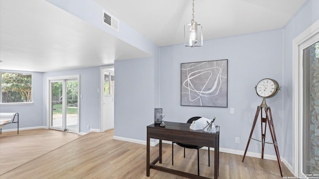 1318 Mount Vieja, San Antonio, TX 78213 - office space featuring wood finished floors and baseboards