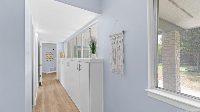 1318 Mount Vieja, San Antonio, TX 78213 - hallway with light wood finished floors