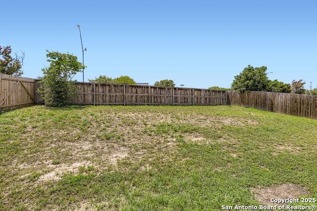 2727 Encino Riv, San Antonio, TX 78259 - view of fenced backyard