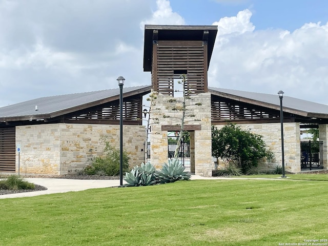 2076 Meadow Pipit, New Braunfels, TX 78130 - view of community with a lawn