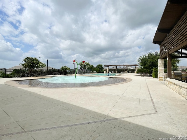 2076 Meadow Pipit, New Braunfels, TX 78130 - community pool featuring a patio
