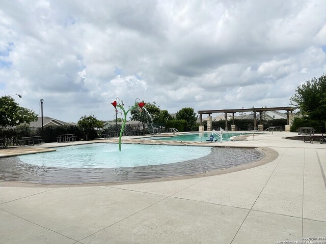2076 Meadow Pipit, New Braunfels, TX 78130 - community pool featuring a patio