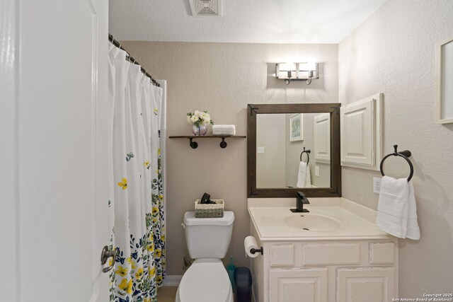 3118 Limestone, San Antonio, TX 78253 - bathroom featuring vanity and curtained shower
