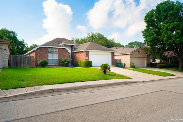 16914 Redhorse Pass, San Antonio, TX 78247 - ranch-style home with brick siding and concrete driveway