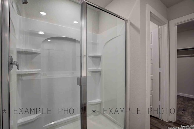 9974 Forestier Grn, San Antonio, TX 78221 - full bathroom with a stall shower