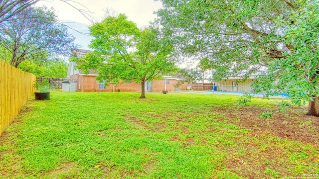 103 Weese, Pleasanton, TX 78064 - view of fenced backyard