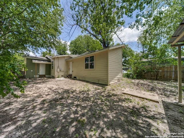 122 Adrian, San Antonio, TX 78213 - rear view of house