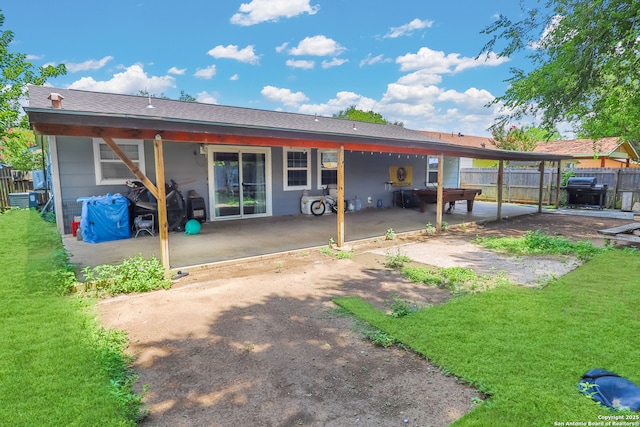 7730 Pipers Vw, San Antonio, TX 78251 - back of property featuring a patio