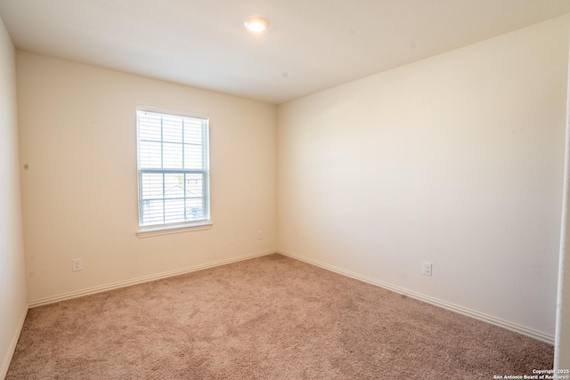 7335 Sharma Vly, San Antonio, TX 78252 - carpeted spare room featuring baseboards and recessed lighting