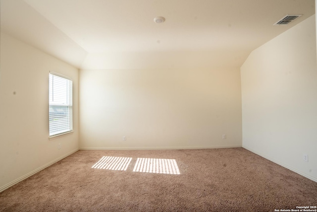 7335 Sharma Vly, San Antonio, TX 78252 - empty room featuring light colored carpet and lofted ceiling