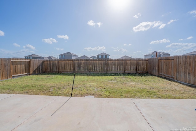 7335 Sharma Vly, San Antonio, TX 78252 - fenced backyard with a patio