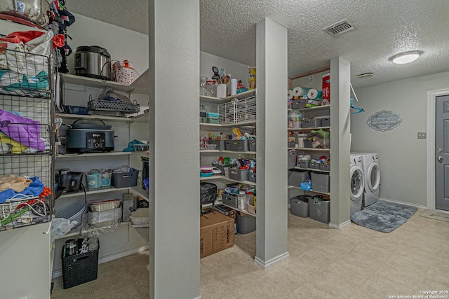 7907 Donshire, Converse, TX 78109 - storage area with washer and dryer