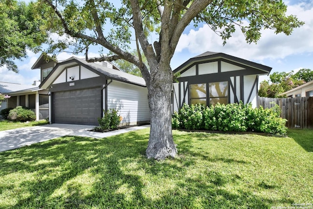 7259 Sunlit Trl, San Antonio, TX 78244 - english style home featuring a garage and driveway