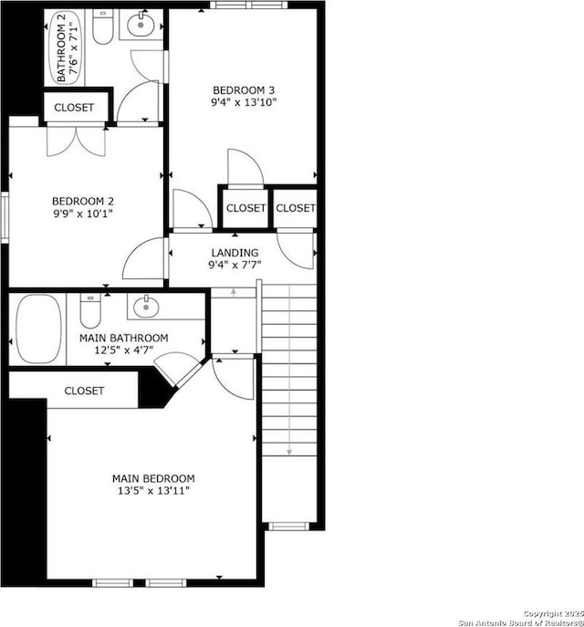 11733 Spring Rdg, San Antonio, TX 78249 - view of floor plan / room layout