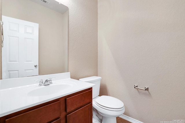 11708 Northern Star, Schertz, TX 78154 - half bath with vanity and a textured wall