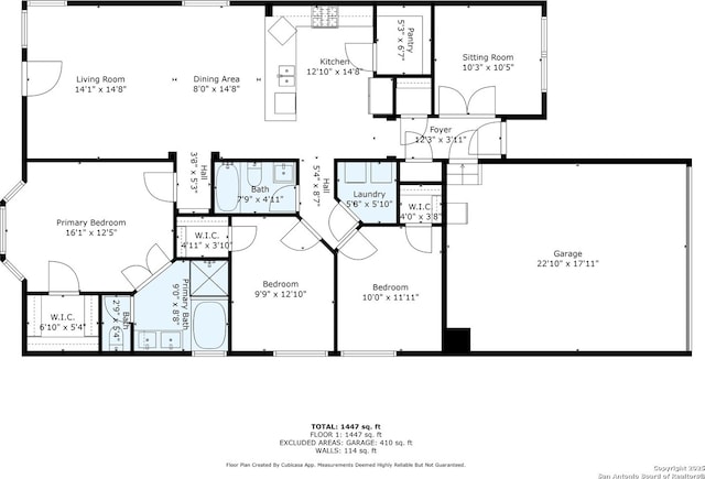 11631 Troubadour, San Antonio, TX 78245 - view of floor plan / room layout