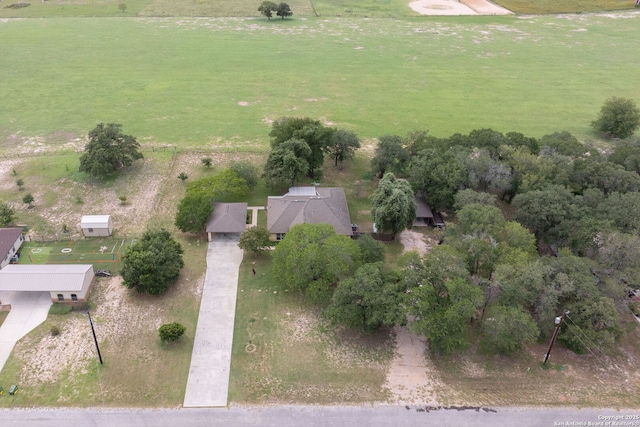 173 Great Oaks Ln, Vernia, TX 78121 - aerial view of property and surrounding area with rural landscape