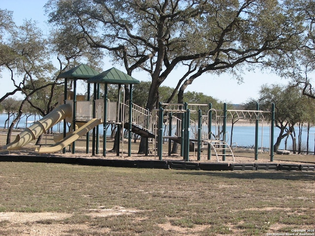555 Mystic Pkwy, Spring Branch, TX 78070 - community jungle gym featuring a water view