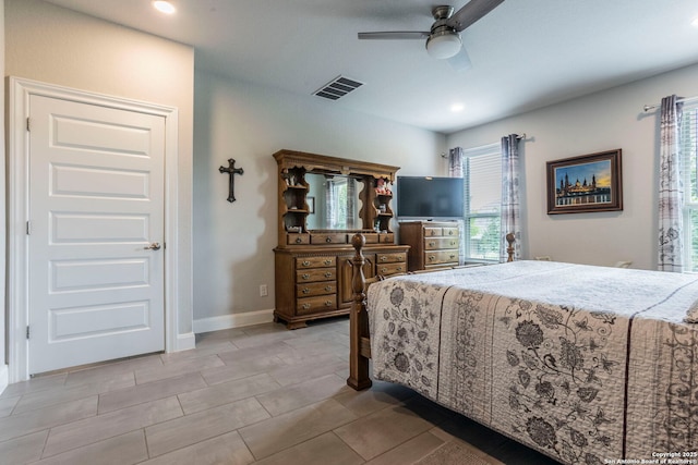 13822 Greater Straw, San Antonio, TX 78254 - bedroom featuring ceiling fan and recessed lighting